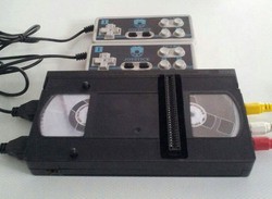 The VideoTendo 2000 is a VHS Tape Converted into a NES