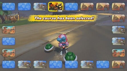 Mario Kart World Random course selected wins
