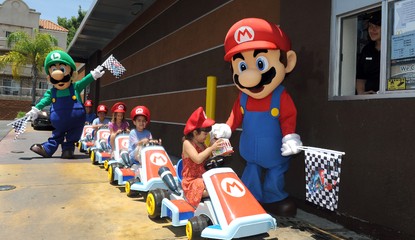 These Lucky Kids Got McDonald's Happy Meal Mario Kart Toys Direct From The Brothers Themselves