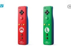 Mario and Luigi Wii Remote Plus Controllers Jumping to Stores