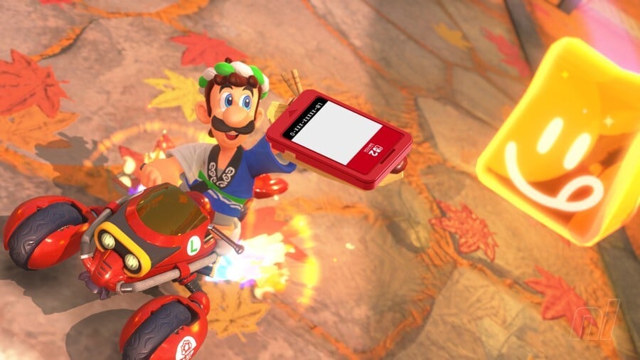 Mario Kart World - Luigi Game Card