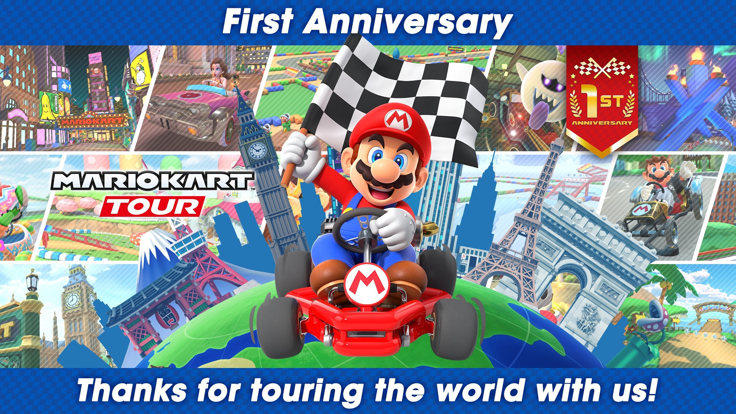 Mario Kart Tour gameplay latest video : Free Download, Borrow, and