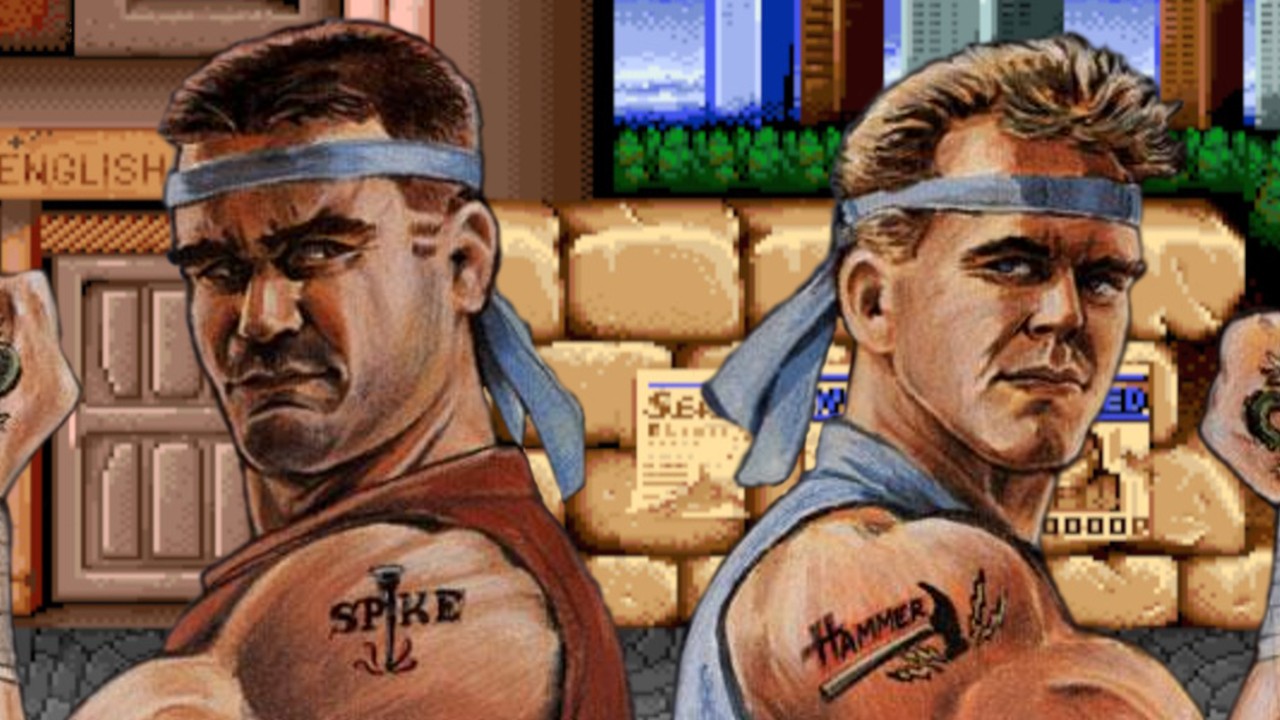 Classic Double Dragon Arcade Game from 1987! Spike & Hammer Save The World  