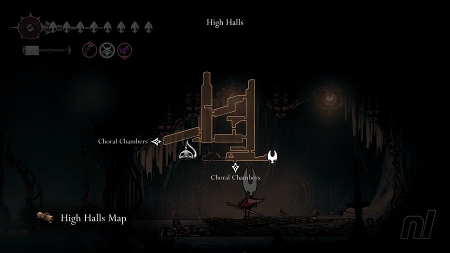 High Halls Map