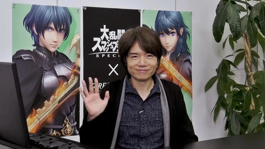 Masahiro Sakurai comparte la captura de pantalla final de Smash Bros