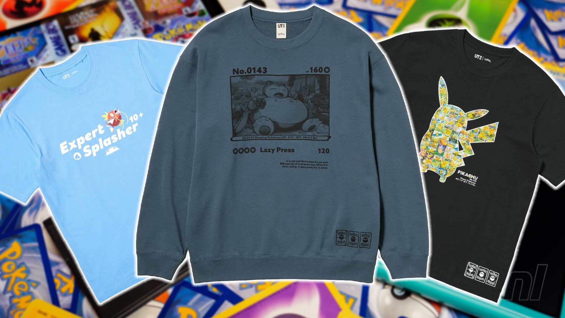 Uniqlo Reveals New Pokémon TCG Clothing Range