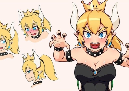 Bowsette Is Now A Thing Thanks To A Near-Endless Supply Of Nintendo Fan Art﻿