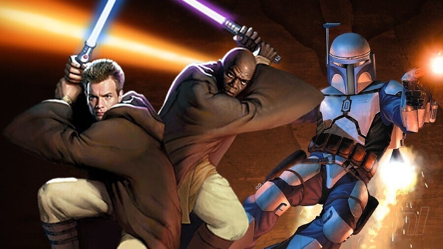 Star Wars Jedi Power Battles and Bounty Hunter