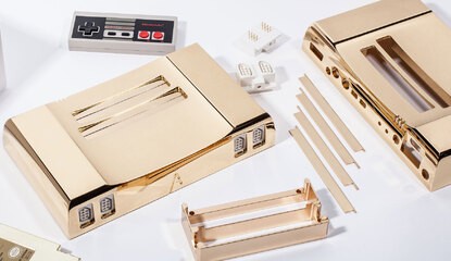 A 24-karat gold-plated NES-playing system can be yours for $4,999