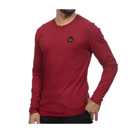 Eyes Of Gengar Long Sleeve T Shirt (Red) Product Image