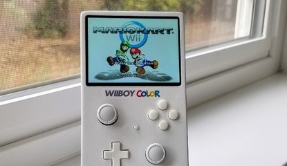 Fan Transforms A Real Nintendo Wii Into A Game Boy Color-Sized Handheld