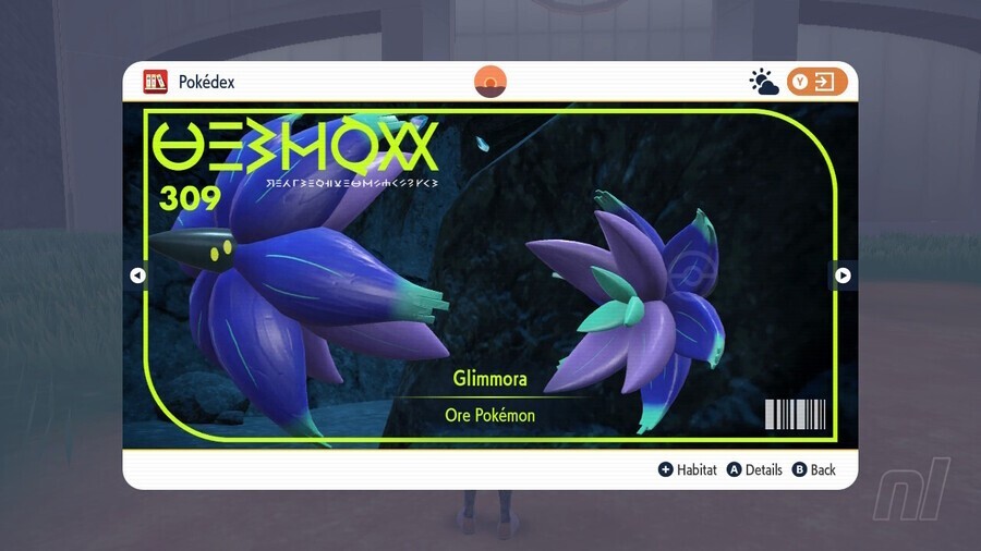 Los mejores diseños Pokémon de Gen 9: Glimmona