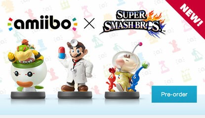 Bowser Jr., Dr. Mario and Olimar amiibo Now Available for Pre-Order on Official Nintendo UK Store