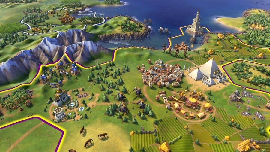 Civilization VI goes portable on the Nintendo Switch