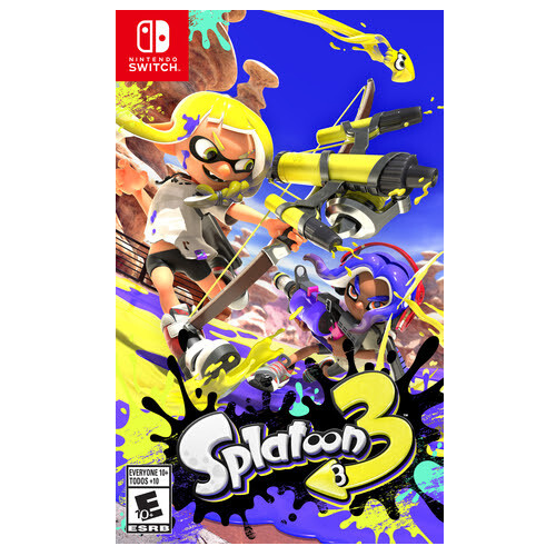 Check out the official box art for Splatoon 3