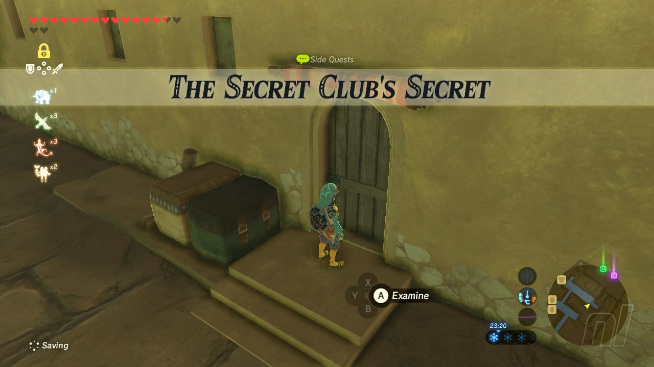 Breath of the Wild - Gerudo Secret Club Password - Cool Armor Sets! 