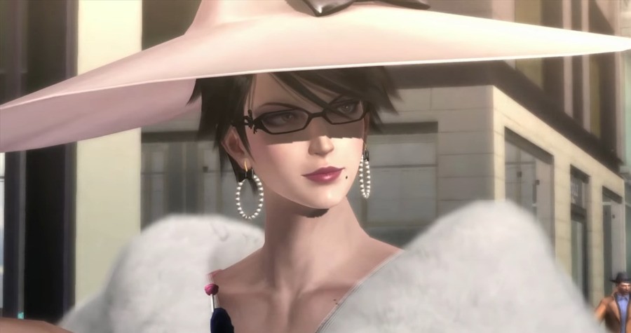 Bayonetta in a BIG HAT