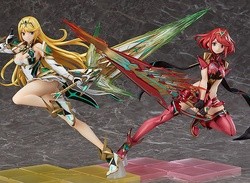Pyra And Mythra Figures Shown In Sakurai's Smash Presentation Are Up For Pre-Order