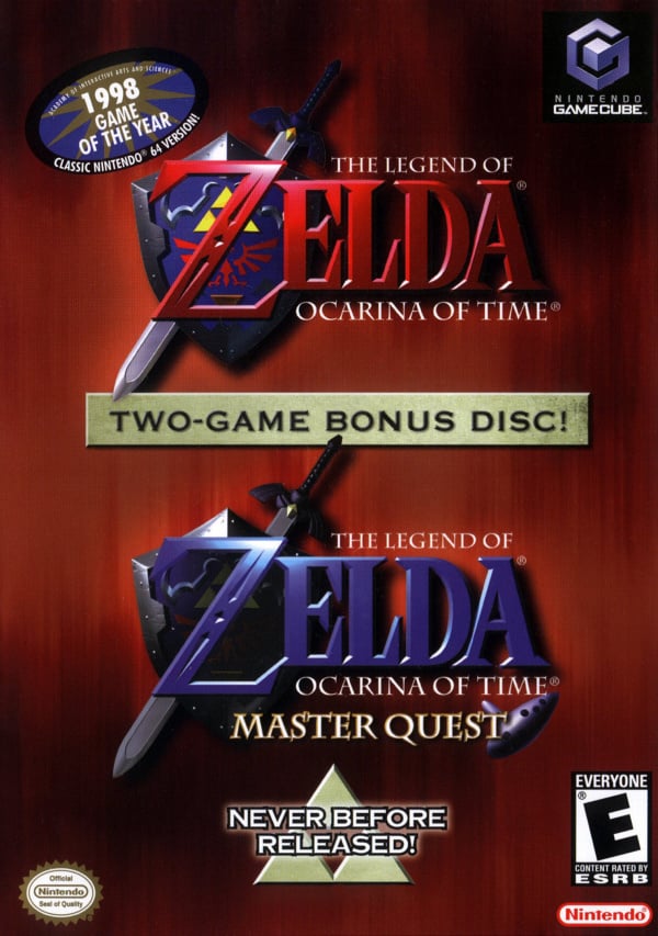 Ocarina of Time or Ocarina of Time Master Quest 64 Bit Game