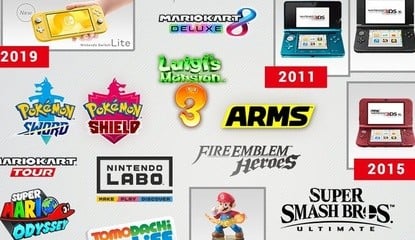 Nintendo Shares Colourful Infographic Reflecting On The Past Decade