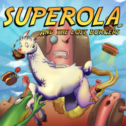 Superola and the Lost Burgers Cover