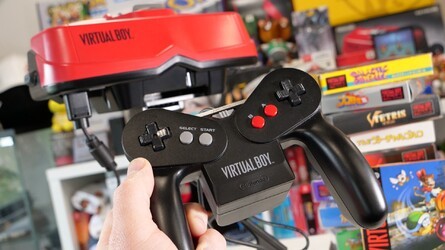 Virtual Boy Pad Console And Games