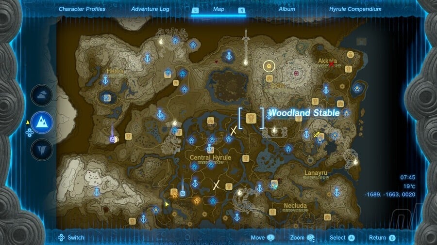 All Stable Locations