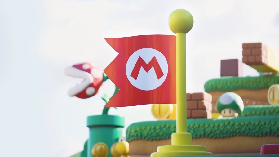 Süper Nintendo Dünya Mario Bayrağı