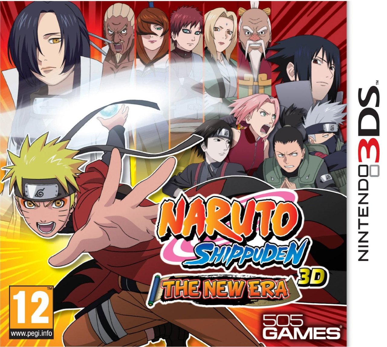 Listing Outs June 17 EU Release for 3DS Naruto Shippuden