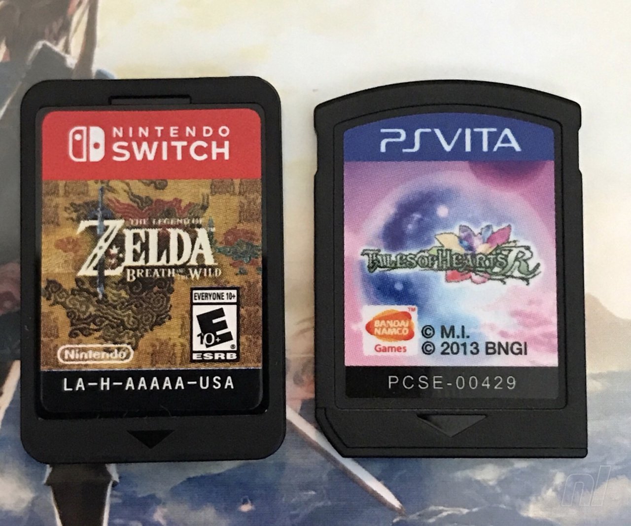 Gallery: Here's How Nintendo Switch Game Cards Compare To