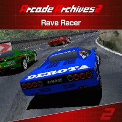 Arcade Archives 2 Rave Racer Cover