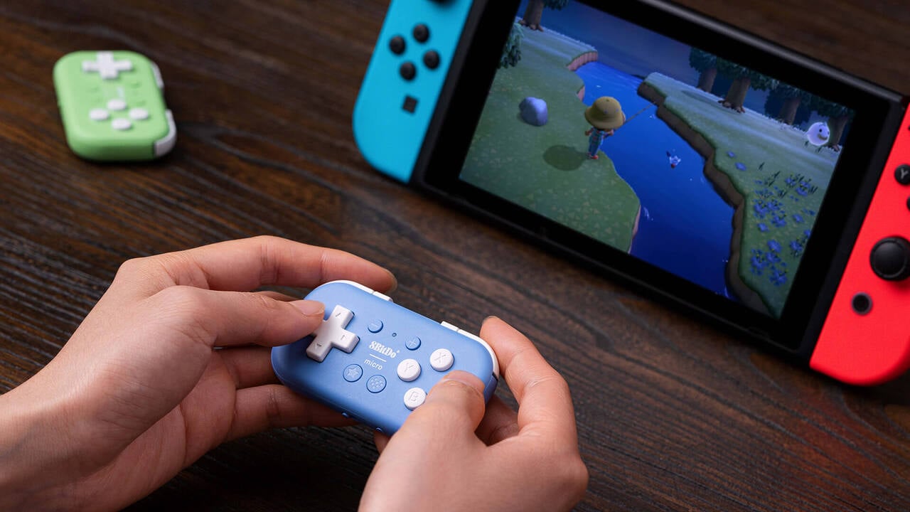 8BitDo Unveils New “Micro” Switch Controller, Available In Blue & Green