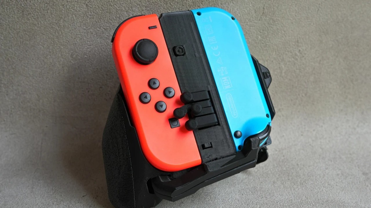 One-Handed Switch Joy-Con attachment