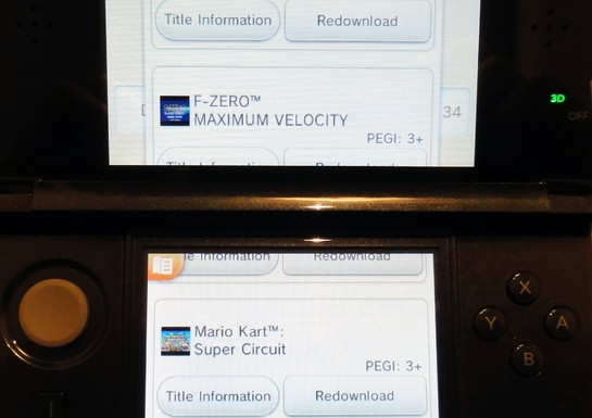 Nintendo 3DS Ambassador GBA Games