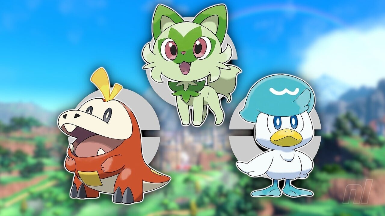 Pokemon Sword and Shield starters and their evolutions