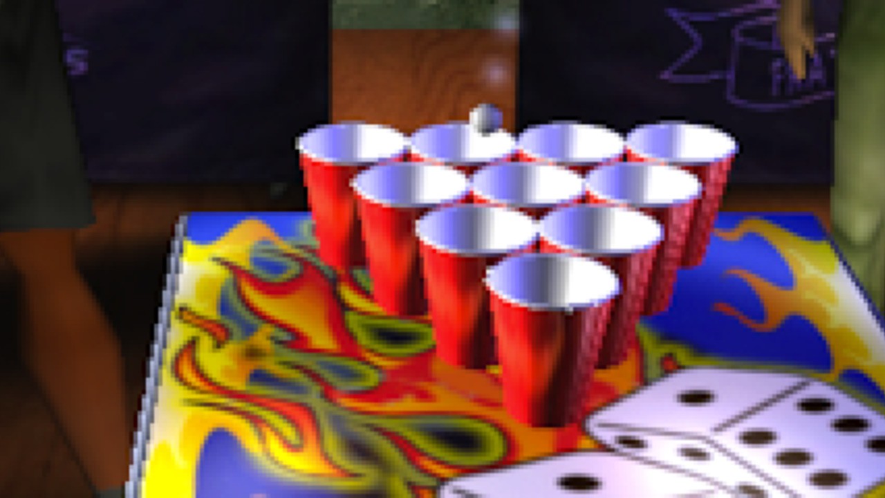 Pong Toss Pro Frat Party Games Review WiiWare Nintendo Life