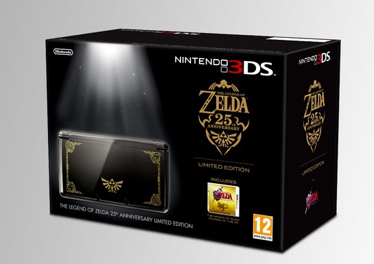 Gaze At This Beautiful Limited Edition Zelda 3DS Console