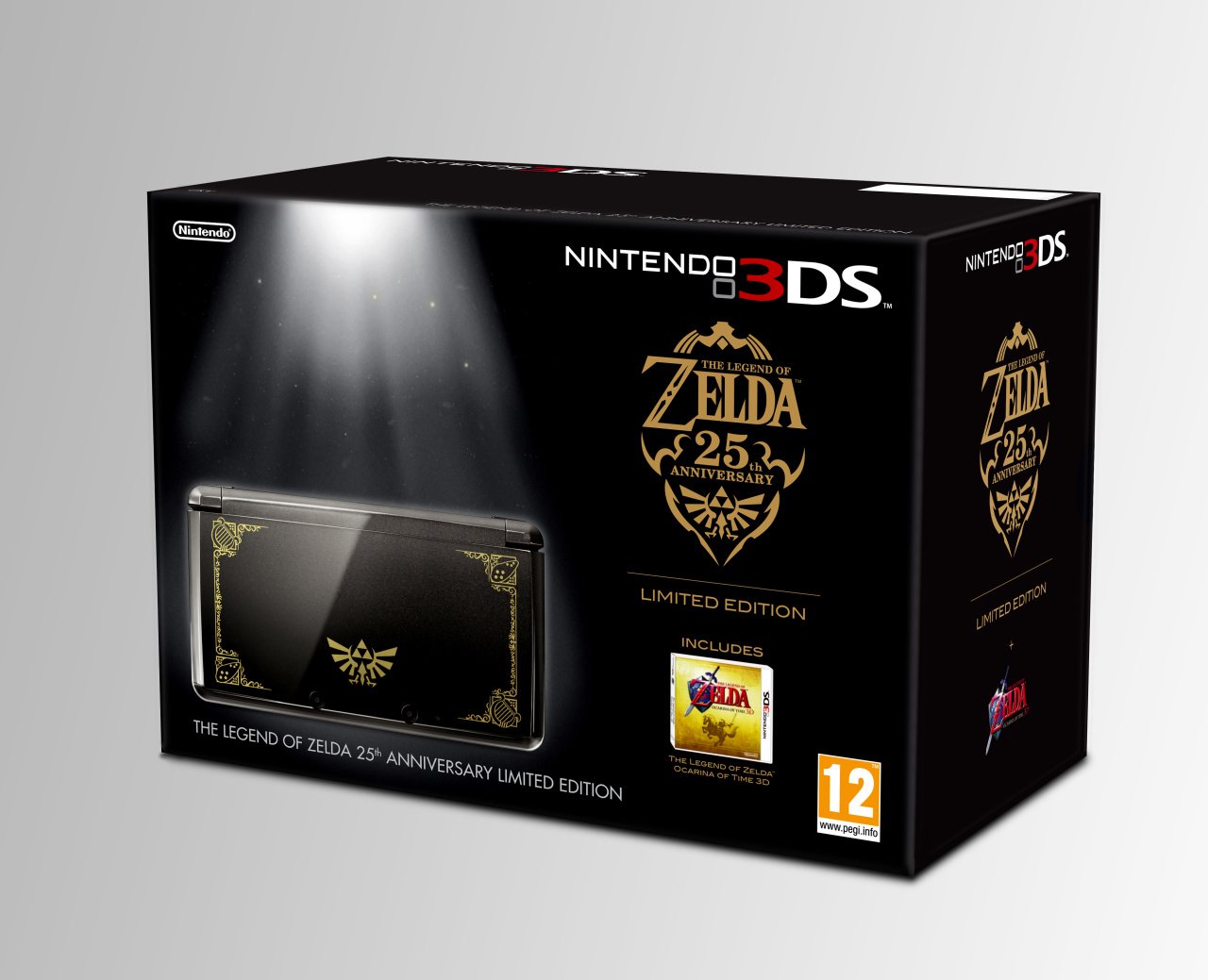 nintendo 3ds xl gold zelda limited edition