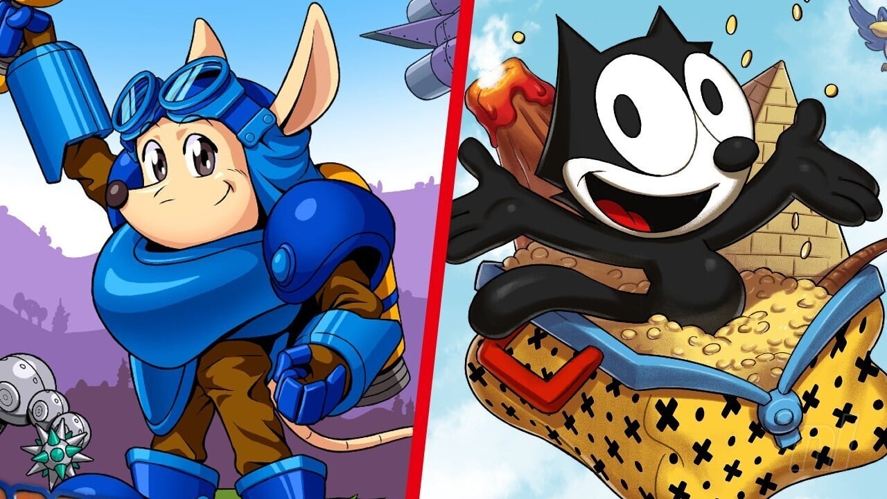 Konami recupera las aventuras de Rocket Knight y Felix The Cat