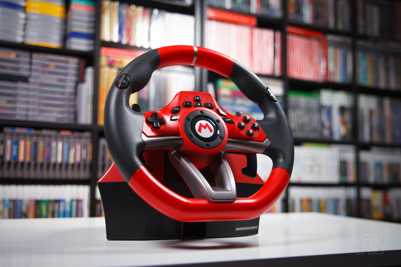 HORI Nintendo Switch Gaming Lenkrad Mario Kart Racing Wheel Pro Mini
