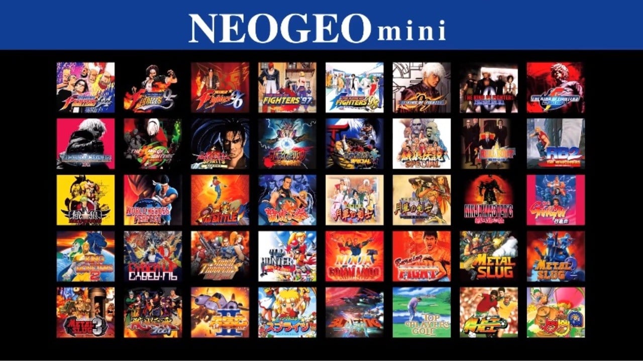 These Are The Games Included In SNK's Neo Geo Mini And Neo Geo Mini  International