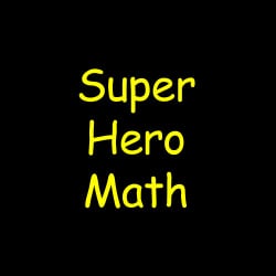 Super Hero Math Cover