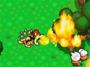 Bowser hates trees, it would seem!