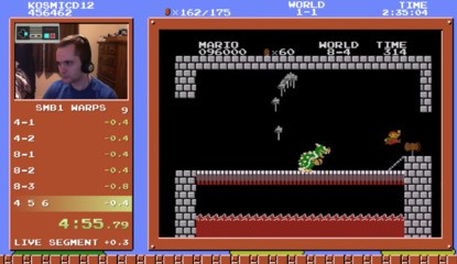 Speedrunner Beats Super Mario Bros. In 4 Minutes 55 Seconds To Claim World Record