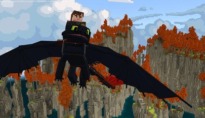 Minecraft Receives How To Train Your Dragon DLC