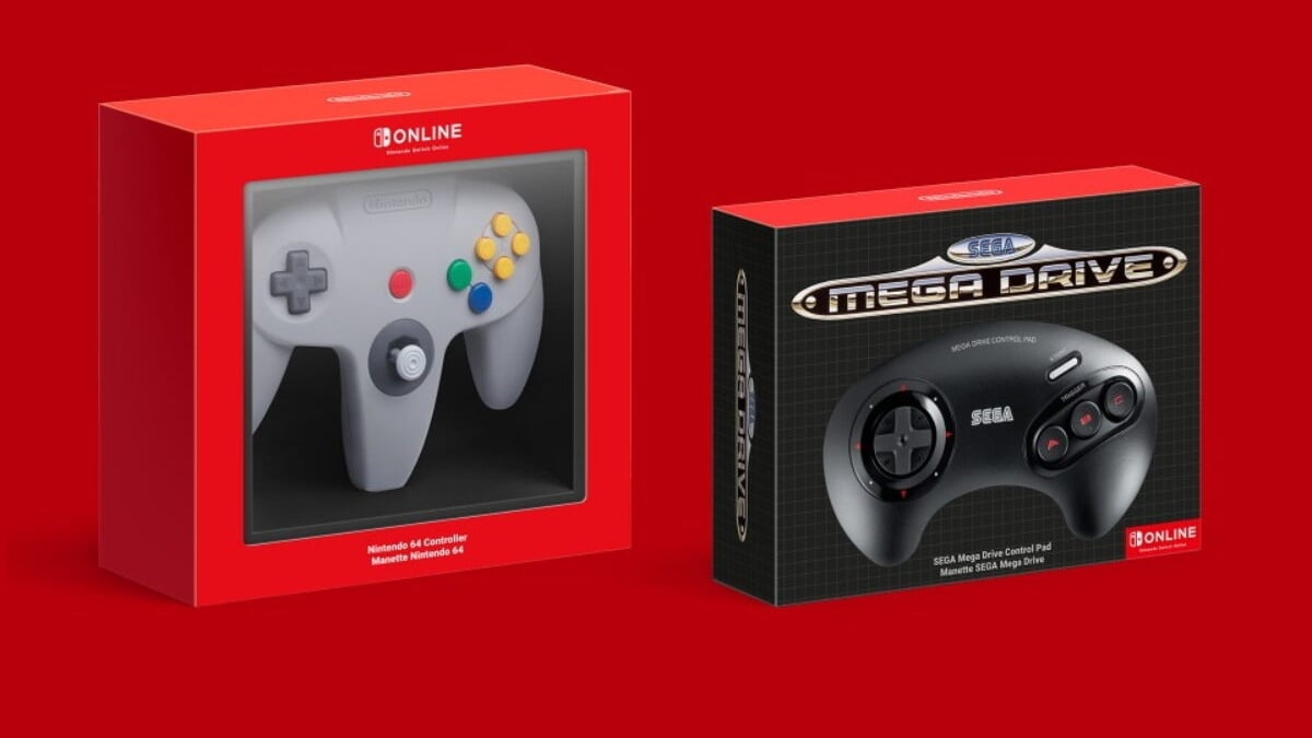 Switch's N64 And Sega Genesis Controllers Are Now Up For Pre-Order