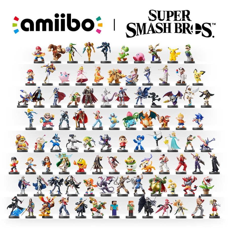 Nintendo Prezentuje Wszystkie 94 Smash Bros. Ultimate Amiibo W Nowej ...