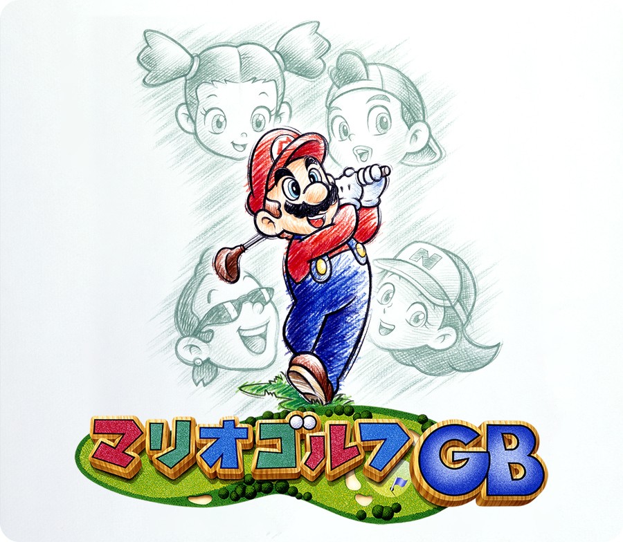 Mario Golf GB Key Art