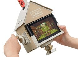 The Nintendo Labo Toy-Con House Gets Pretty Creepy When Left Alone For A While