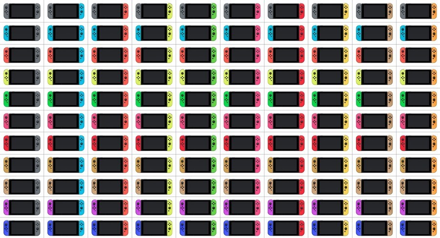 Joy Con Chart